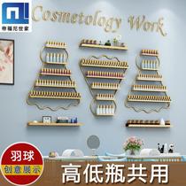 Nail art display rack wall-mounted nail glue storage rack European-style wall shelf Net Red simple placement rack large capacity
