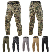 ESDY new IX7 tactical pants summer thin plaid anti-scratch fabric MC camouflage charge pants