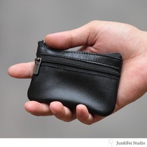 2022 New Mini Zero Wallet Brief Portable Goat Leather Ultra Soft Small Wallet Retro Coin Bag Genders Universal