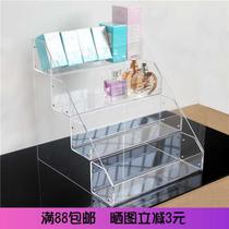  Mask transparent box shelf display stand Cosmetics acrylic storage and finishing box Product display display stand