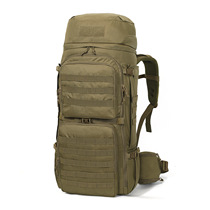 Mountaineering hiking mens and womens backpack large capacity tactical mens and womens shoulders multi-purpose storage camping trip 75L