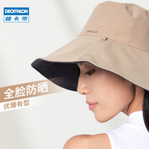 Di Cannon sunscreen lady Shade Anti UV Summer Sun Hat Sunhat Sunhat Large Eatery Fisherman Cap ODAC