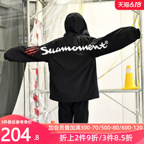 Suamoment scratch spring and autumn Guochao hip hop letter blood claw Hoodie Hoodie casual sports coat