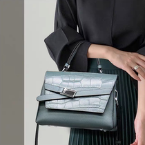 French MKII leather Women bag foreign style wild Hand bag 2021 New light luxury fashion shoulder commuter shoulder bag