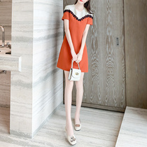 Little summer French dress 2020 new fashion temperament women's summer little fragrant skirt children's summer