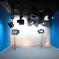Ceiling studio lighting with Sky Flower Rail Virtual Studio Matting studio Studio scheme