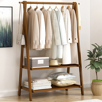 Bedroom rack floor ins Wind light luxury art coat rack door hanger shoe rack one beauty salon
