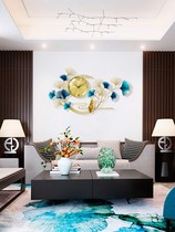 New Chinese Wall Clock Modern Light Luxury Living Room Watch Creative Personality Atmosphere Fashion Background Wall Home Restaurant