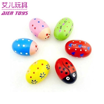 Baby multi-color sand hammer sand ball sand egg hand Ring Bell newborn baby hand shake visual training toy small rattle
