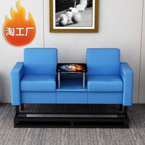 Billiard Hall room table and chair watching table and chairs leisure ball room Hall high-grade metal Pu billiards chair