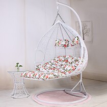 Artistic chair hanging chair bedroom girl balcony luxury small apartment rocking chair hanging basket swing sitting and lying dual-purpose