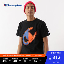 Champion men's big clogo sports ins fashion loose short sleeve T-shirt