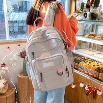 Hong Kong School School Girls College Students Junior High School Campus Big Backpack Han Ins Day Department Double Shoulder Bag Retro Harbor Wind