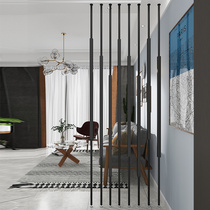 Room partition artifact bedroom block bedside home screen partition wall Net red light luxury hollow modern storage