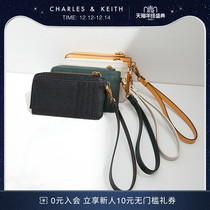 CHARLES & KEITH21 Autumn New CK6-50770514-1 ladies simple hand pocket pocket pocket card bag