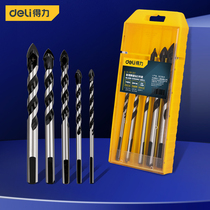Able multifunctional tile drill bit 6MM ultra-hard alloy triangular swivel head perforated glass concrete cement carpentry