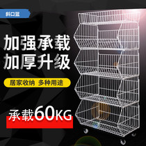 Supermarket shelves for snacks Small shelves in front of the cashier Convenience store small food display rack Household multi-layer storage