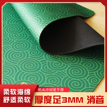Thickened automatic mahjong machine tablecloth countertop cloth square round home hand rubbing mahjong pad non-slip rubber table