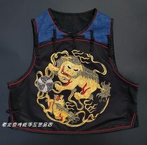 Customizable hand embroidered lion 13 Taibao Chinese Waistcoat Vest vest ethnic Hanfu handmade embroidery men and women