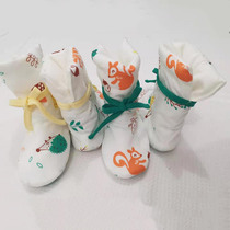 Xiaoerlang childrens cotton shoes cotton childrens shoes newborn baby warm shoes treasure