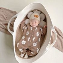 Clear Barn Handling Baby Carry-on Cradle Newborn Vehicular Crib Photographic Prop Outgoing Basket Folding Sleeping Basket