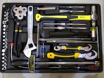 Shenjian Motorcycle General Auto Repair Tools 53 Piece Set of Pallet Tools Tool Lined Motorcycle Repair