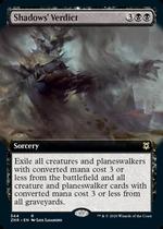 Magic card dark shadow ruled English Zandika again ZNR expansion