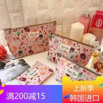 Makeup Bag South Korea Import Small Branches Cat Waterproof Containing Zero Wallet Cartoon Waterproof Bag South Korea Handbags Women Bag