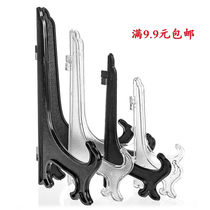 Decorative plate disc tray holder display tray frame frame medal display stand bracket tea cake holder plastic shelf