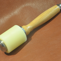 The cobbler Kunye Foreign Trade single leather carving hammer nylon hammer rigid hammer small yellow hammer beat cut printing printing