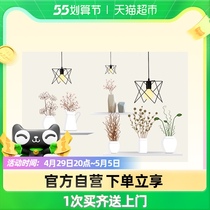 Ganspring flower color kitchen anti-oil sticker waterproof and high temperature resistant 1 roll * 3 self-adhesive cabinet hearth with tile wall sticker