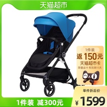 Gb good baby stroller can sit down the door light wide and comfortable to fold four-wheel two-way high landscape