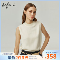 Shopping mall's same model of evelie 2020 new spring clothes short sleeve Pullover car shirt blouse 1b31220201q