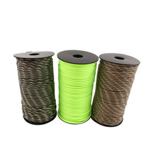 Military gauge Field 9 Core 100 m Glide Umbrella Rope Outdoor Clothesline Tent Wind Rope Bracelet Braided Rope