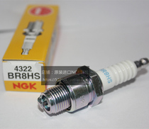 Outboard motorboat fire pump two-stroke brick with imported NGK spark plug BR8HS corresponding to BR8HSA