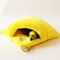 Yuetian parrot warm sleeping bag insulated Bird Nest winter nest bird hammock bird house can be approved