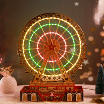 Mr. Christmas Electric Rotating Ferris Wheel Music Box Creative Valentines Day Birthday Christmas Gift for Girls