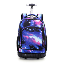 Star tie rod schoolbag high school students boy travel light travel shoulder backpack girl burden reduction Ridge
