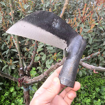 Forged sickle hand-made tool for mowing grass for thickness steel sickle manganese steel durable gardening