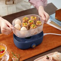 Bear electric steamer multifunctional household small double-layer steam cooker Breakfast Machine automatic power off steamer egg cooker