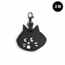 Spot 2022 Day Series New Surprised Cat Key Bag Cute Cartoon Car Key Button Containing Pendant Bag Coins