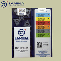 Swiss Lamina CNC car blade TCMT16T304NN LT10 carbide PVD coating new packaging