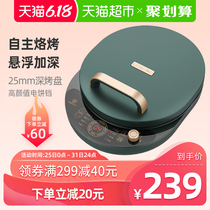 Li Ren electric pancake Dang file household double-sided heating deepening automatic power-off pancake frying machine pancake pan oasis G3