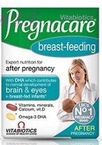 UK Pregnacare postpartum lactation multivitamin calcium fish oil dha