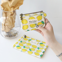 Zero Wallet Woman Cute Korean Version Waterproof Bag One CARD BAG INS SOUTH KOREAN KEY BAG STUDENT MINI COIN BAG