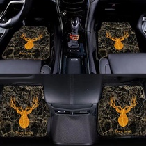 Cute Cartoon Car Foot Pad Fashion Tide Cards Universal foot cushions Four Seasons Velvety Surfaces Non-slip Washable Car Mat