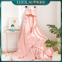 Luolai home textile bedding autumn and winter fashion simple blanket casual blanket flannel cute pet blanket clearance