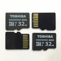 New Toshiba tf32g bare card C10 memory card high speed microSD memory card monitoring recorder law enforcement instrument