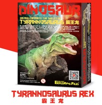 Explore archives Childrens archaeological excavation Dinosaur fossil toys Big T-rex assembled dinosaur skeleton model toys