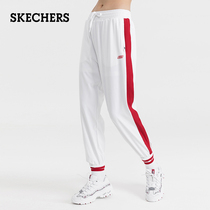 SKECHERS new women's high waisted tatting trousers sportswear pants l120w218 in spring and summer 2020